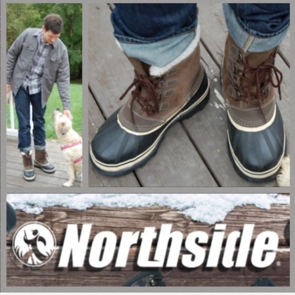 Northside Backcountry sherpa waterproof men’s boot